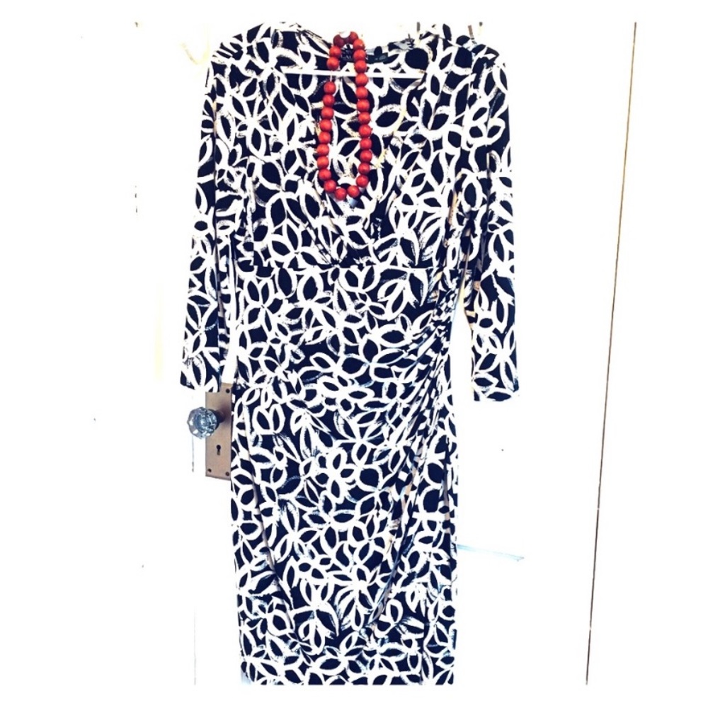 Chic Ralph Lauren Faux Wrap Dress
